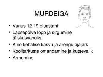 MEHE SUGUELUNDITE EHITUS JA TALITLUS #6