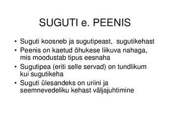 MEHE SUGUELUNDITE EHITUS JA TALITLUS #9