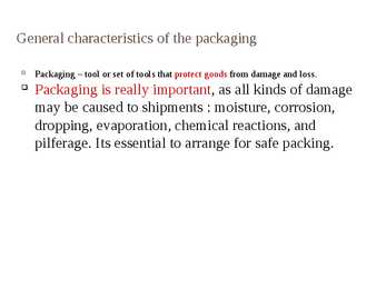 Packaging #2