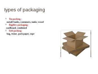Packaging #6
