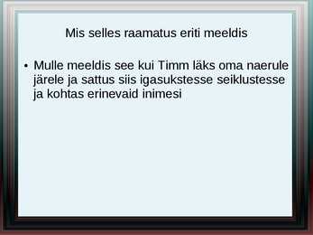Timm Thaler ehk Müüdud naer #4