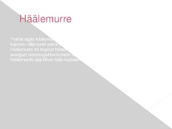 Kuidas tekib hääl ja mis on häälemurre #5