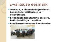 E- valitsus #3