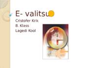 E- valitsus