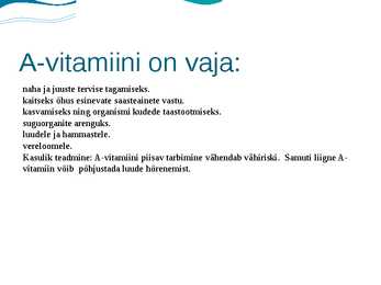 A-VITAMIIN #4