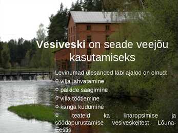 Vesiveskid #2