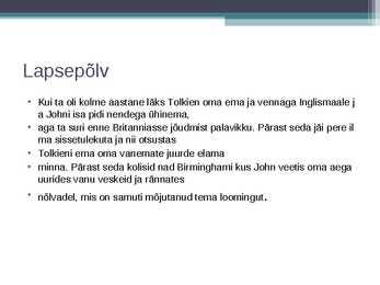 John Ronald Reuel Tolkien #4