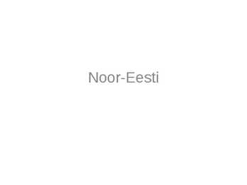 Noor-Eesti