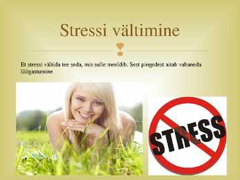 Negatiivne stress gümnasisti elus #19