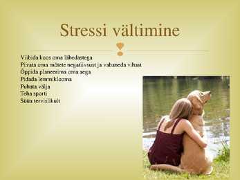 Negatiivne stress gümnasisti elus #20