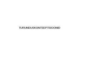 Turunduse olemus #6