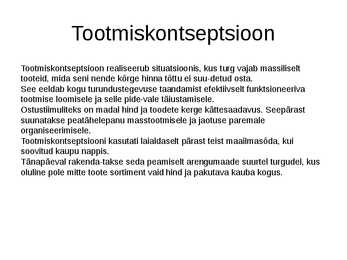 Turunduse olemus #9