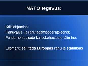 Organisatsioonid-kuhu kuulub ka Eesti #8