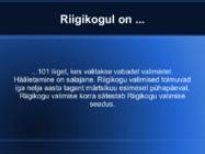 Riigikogu kokkuvõte #4