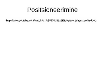 Positsioneerimine ja sihtturundus #14