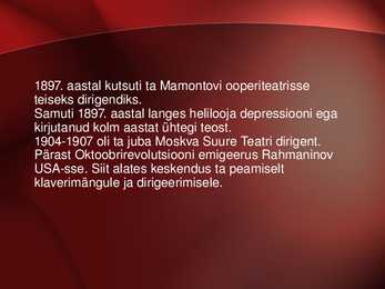 Sergei Rahmaninov #4