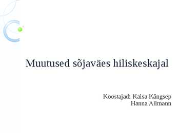 Muutused sõjaväes hiliskeskajal