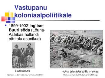 Imperialismiajastu ja ühiskond 20-sajandi algul #14