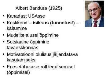 Pedagoogiline psühholoogia #18