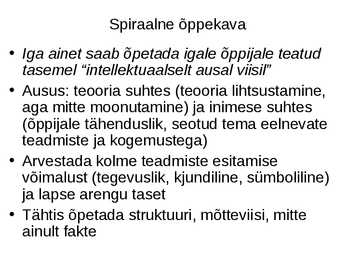 Pedagoogiline psühholoogia #22