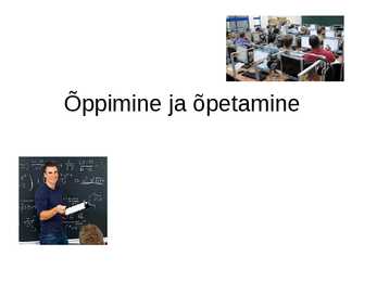 Pedagoogiline psühholoogia #24