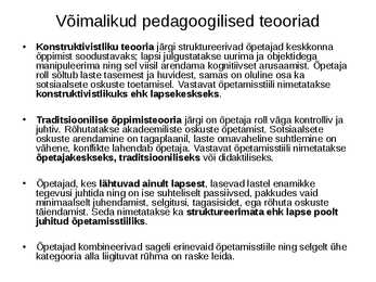 Pedagoogiline psühholoogia #37