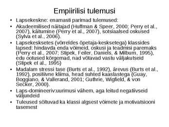 Pedagoogiline psühholoogia #40