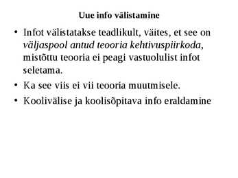 Kognitiivsed protsessid-Areng ja roll õppimisel #54