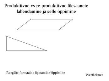 Kognitiivsed protsessid-Areng ja roll õppimisel #59