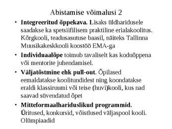Hariduslike erivajadustega-HEV-laste õpetamine ja abistamine #77