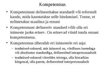 Motivatsioon ja motiveerimine #11