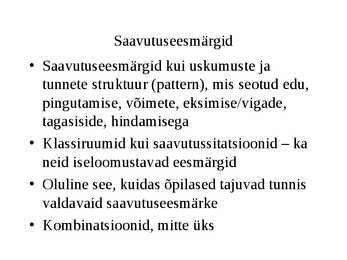 Motivatsioon ja motiveerimine #23