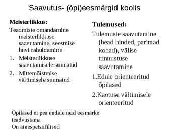Motivatsioon ja motiveerimine #24