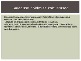 NOTAR #5