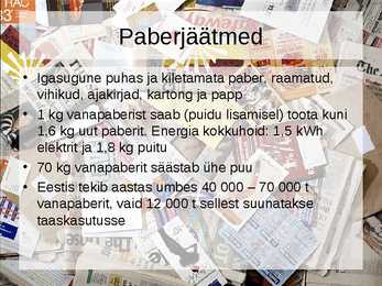 Säästlik käitumine - loodus #6