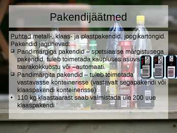 Säästlik käitumine - loodus #8