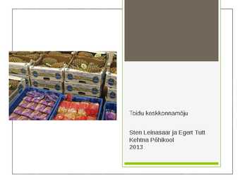 Toidu keskkonnamõju