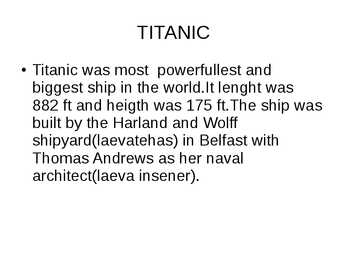 Titanic #3