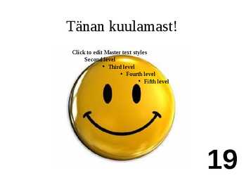 Ülevaade riisikatest #19