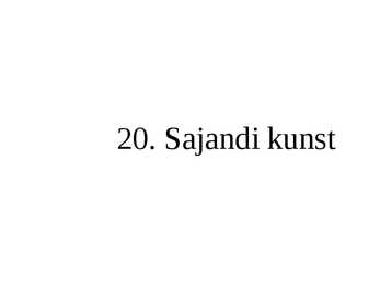 20-sajandi kunst