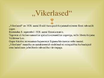Evald Aav #6