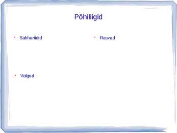 Eluks olulised süsinikuühendid #2