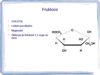 Eluks olulised süsinikuühendid #5