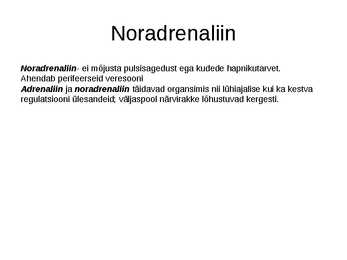 Endokriinnäärmed e-sisenõrenäärmed #22