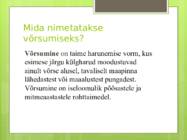 Võrsumine #2