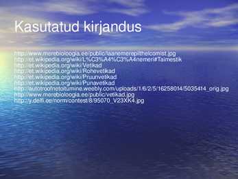 Vetikad läänemere elustikus #10