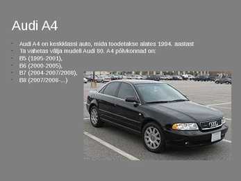 Audi esitlus-30 slaidi #19