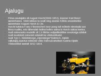 Audi esitlus-30 slaidi #3
