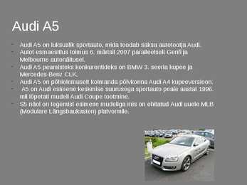 Audi esitlus-30 slaidi #22