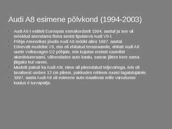 Audi esitlus-30 slaidi #25